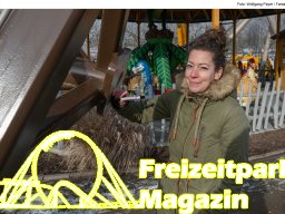 Aufbau des Themenbereichs „Sonnenbucht“ in FANTASIA (Januar 2025)